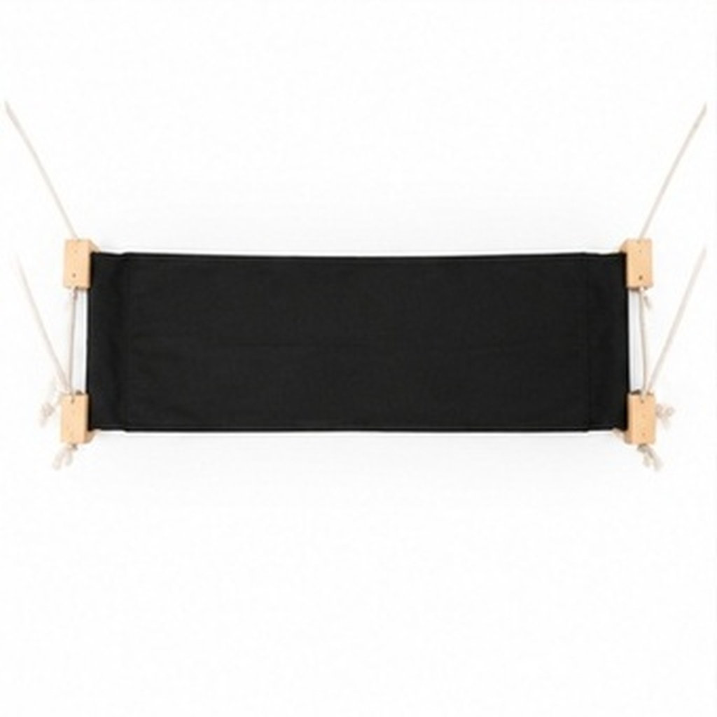 Under Desk Hammock - Draagbare, verstelbare voetensteun van canvas voor