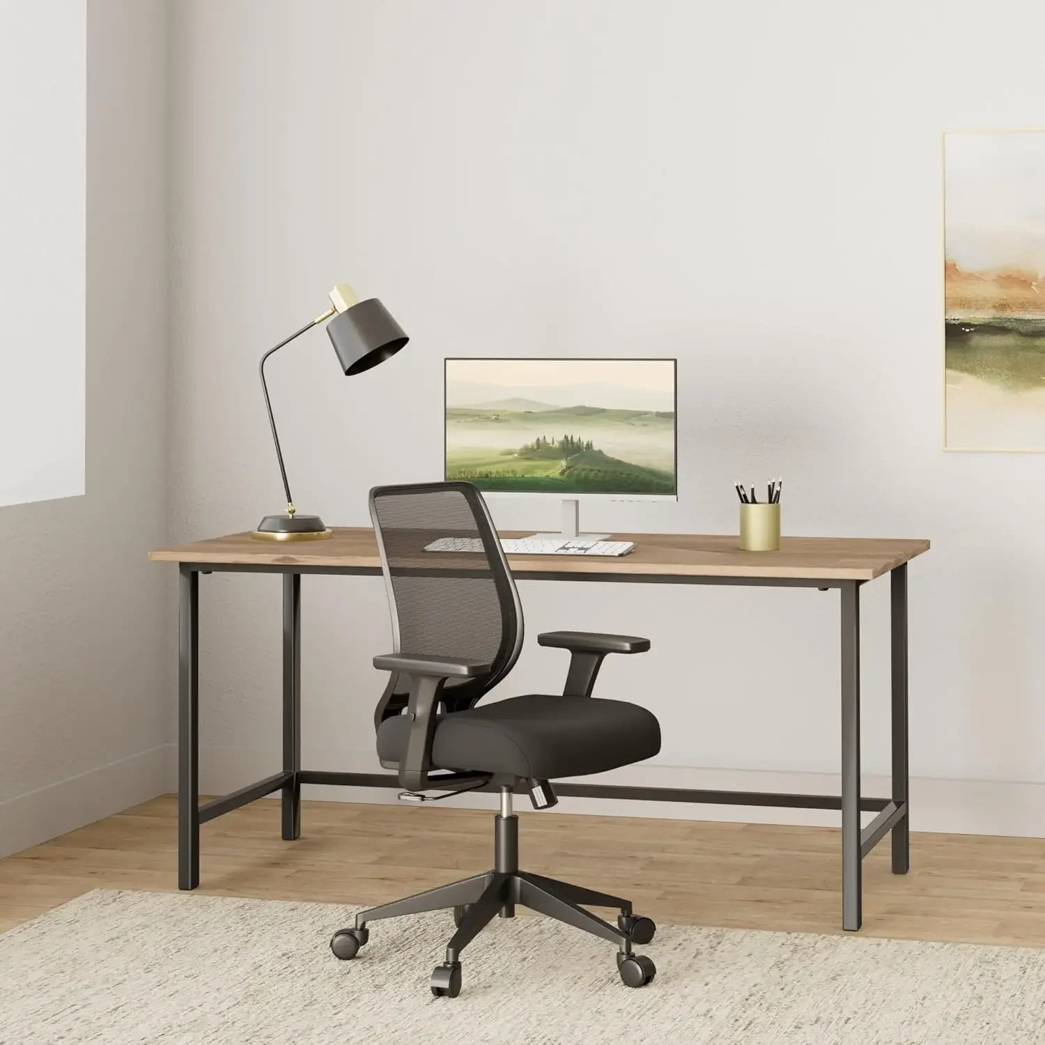 Task Chair Mid Back - Ergonomische bureaustoel voor thuis, mesh bureaustoel