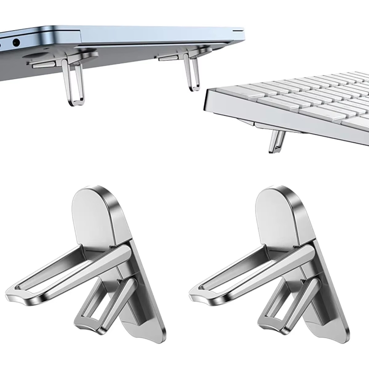 Adjustable Laptop Table - Mini draagbare laptopstandaardhouder voor Macbook Huawei