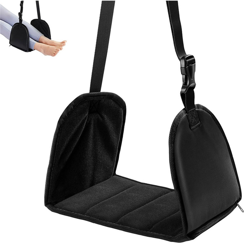Under Desk Hammock - KYCOR-Voet Ontspannende Hangmat Verstelbare Vliegtuig Voethangmat