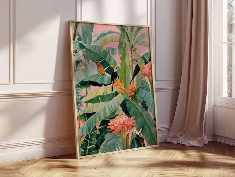 1pc Retro Tropische Canvas Pos - Office Furniture Home recensie en prijs