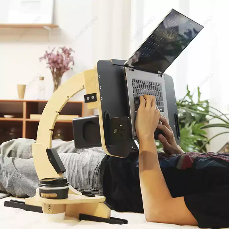 Vouwbare laptoptafel van alumi - Adjustable Laptop Table recensie en prijs