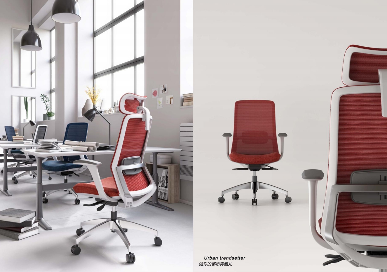 Ergonomische bureaustoel met m - Task Chair Mid Back recensie en prijs