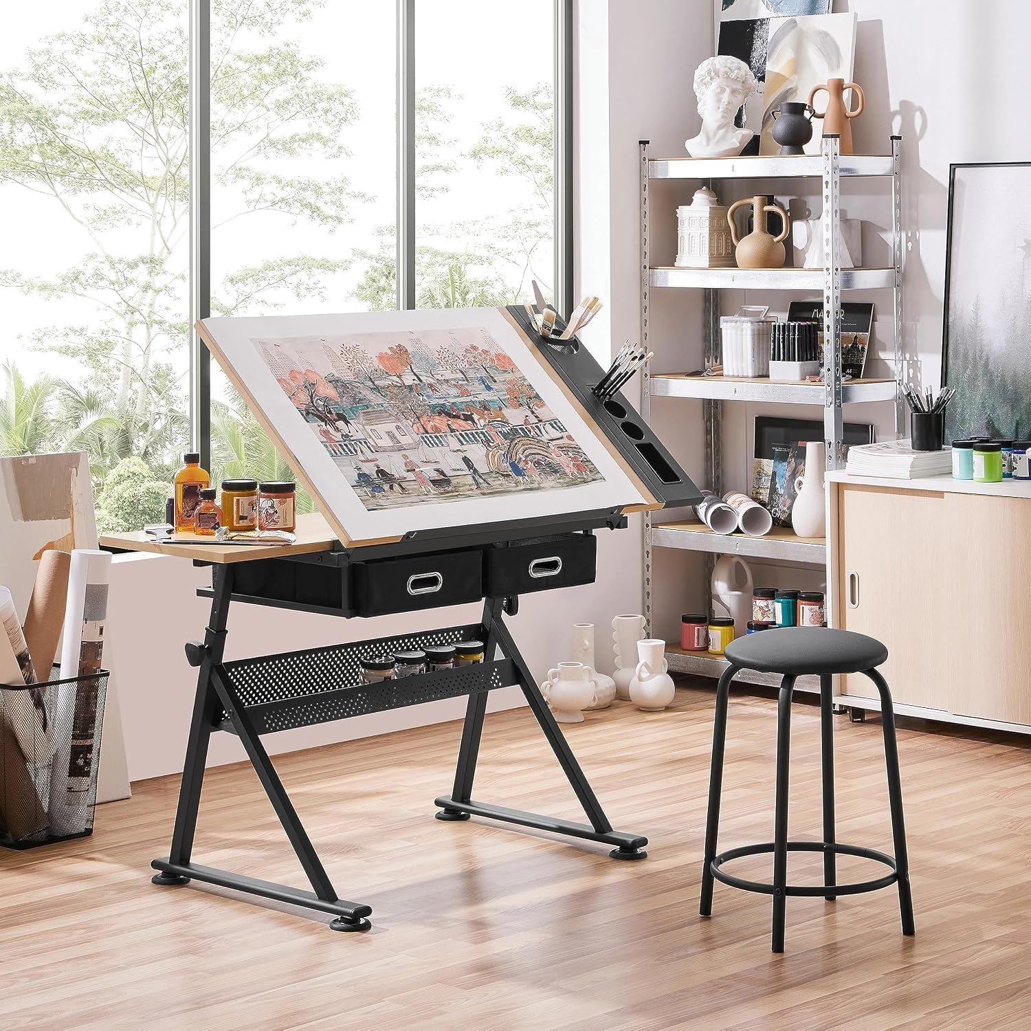 Verstelbare tekentafel met bij - Office Furniture Table recensie en prijs