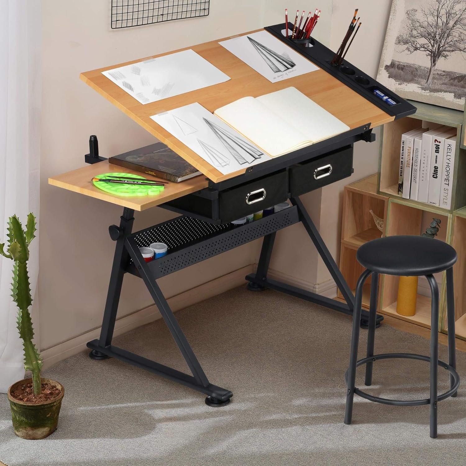Verstelbare tekentafel met bij - Office Furniture Table recensie en prijs