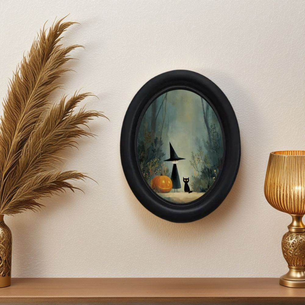 Een 3D Vintage Halloween-heks  - Office Furniture Home recensie en prijs