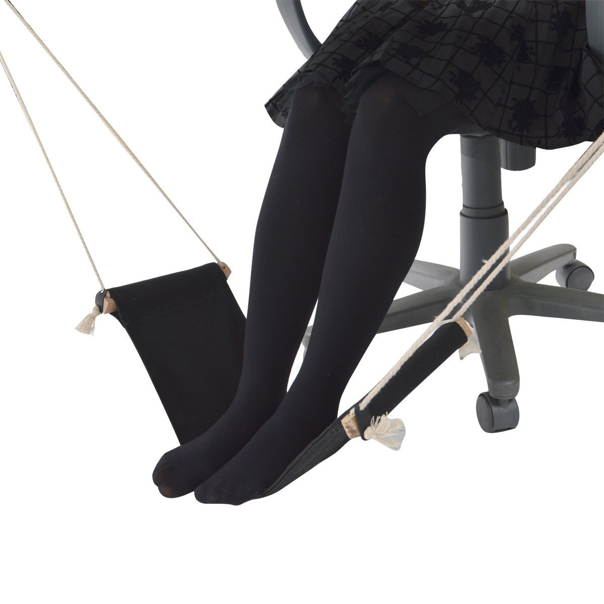 Draagbare, verstelbare voetens - Under Desk Hammock recensie en prijs