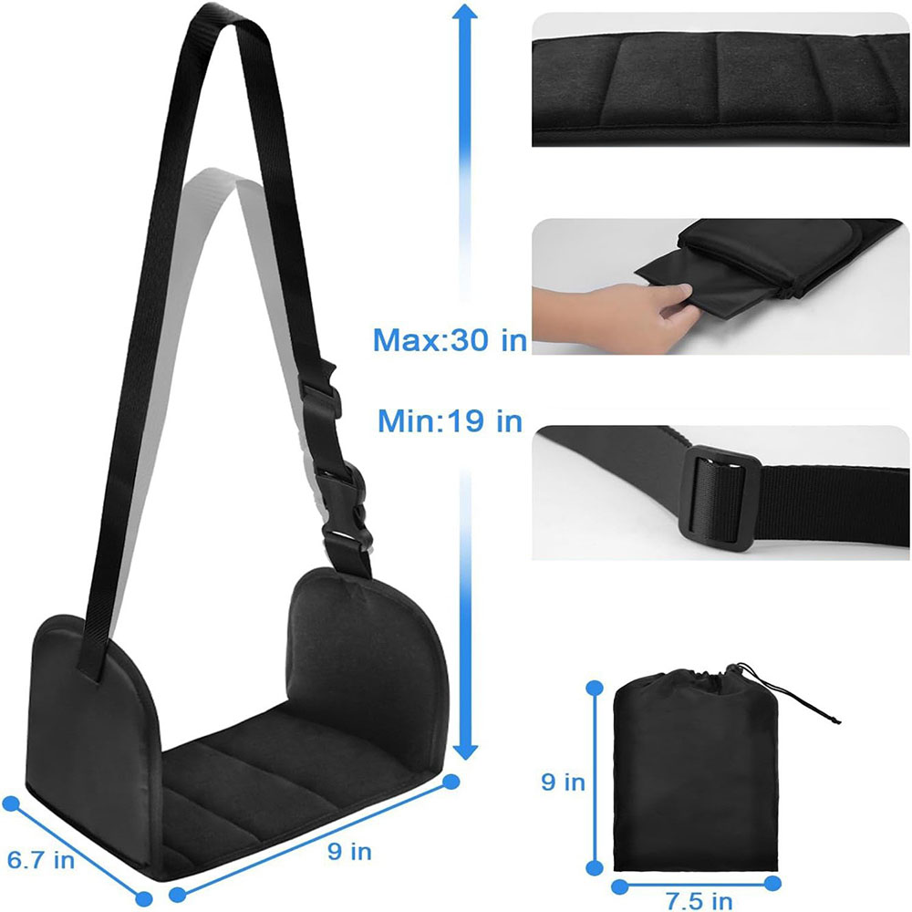 Verstelbare voetensteunhangmat - Under Desk Hammock recensie en prijs